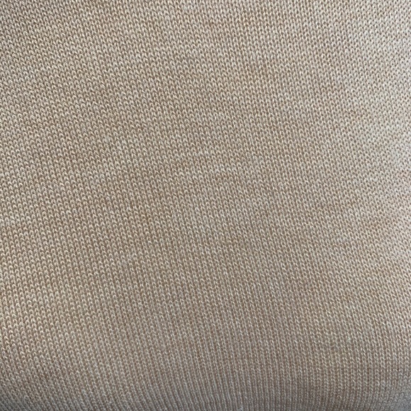 Silk & cashmere rabbit fur sleeve soft sweater - Picture 4 of 4